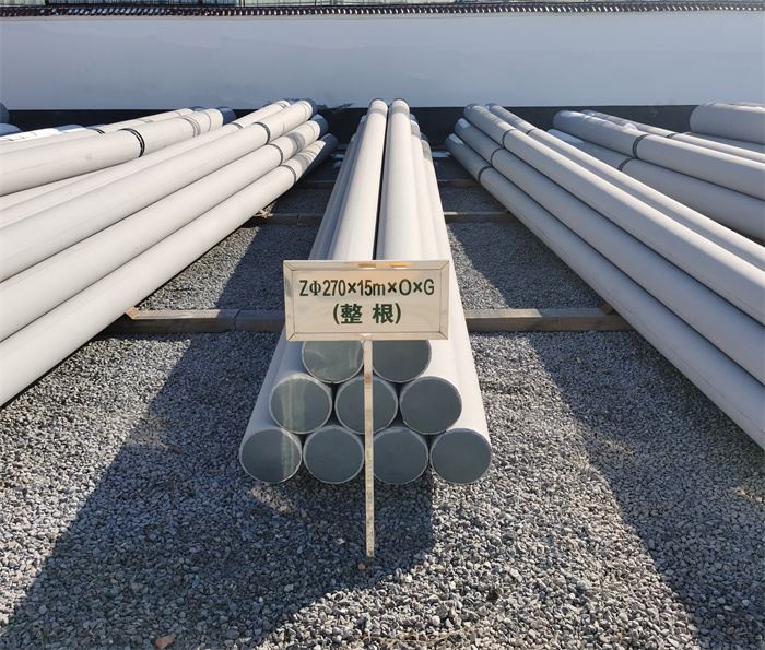 宿迁270×15×O×G电力杆塔